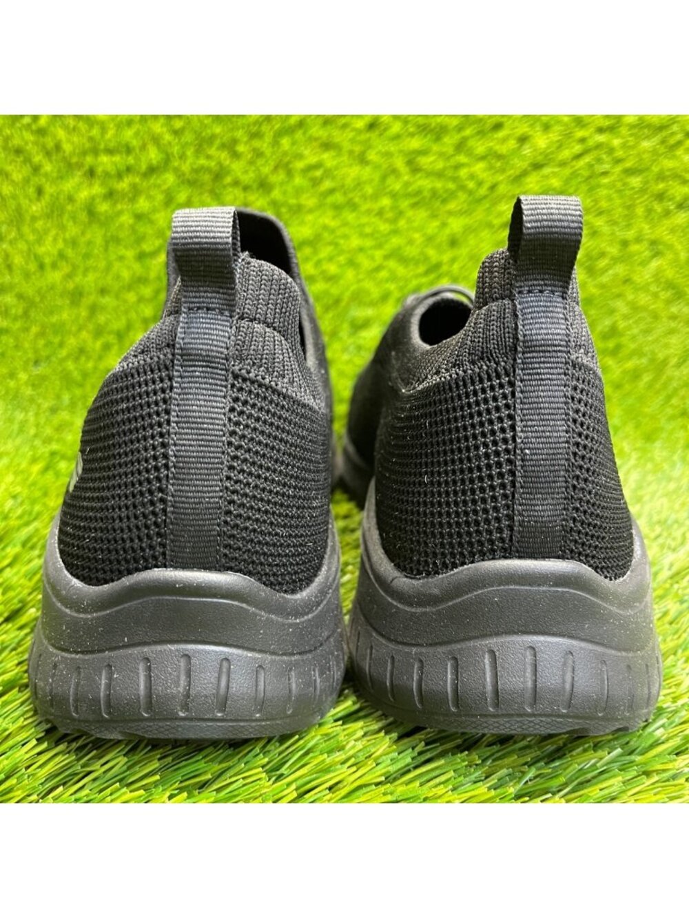 Skechers BOBS Sport Squad Chaos SR Womens Size 7 Black Athletic Shoes Sneakers - Picture 6 of 10
